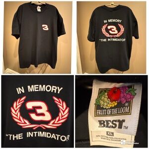 Vintage Dale Earnhardt Sr. "In Memory" memorial T-shirt,